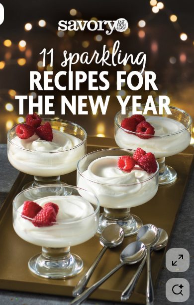 Sparkling New Year recipes feature