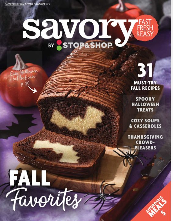 Savory Fall Favorites magazine cover
