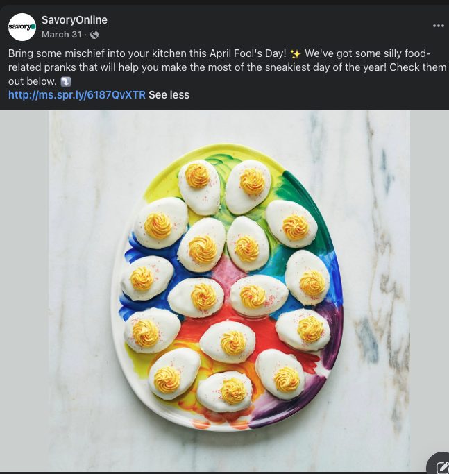 Published recipe clip